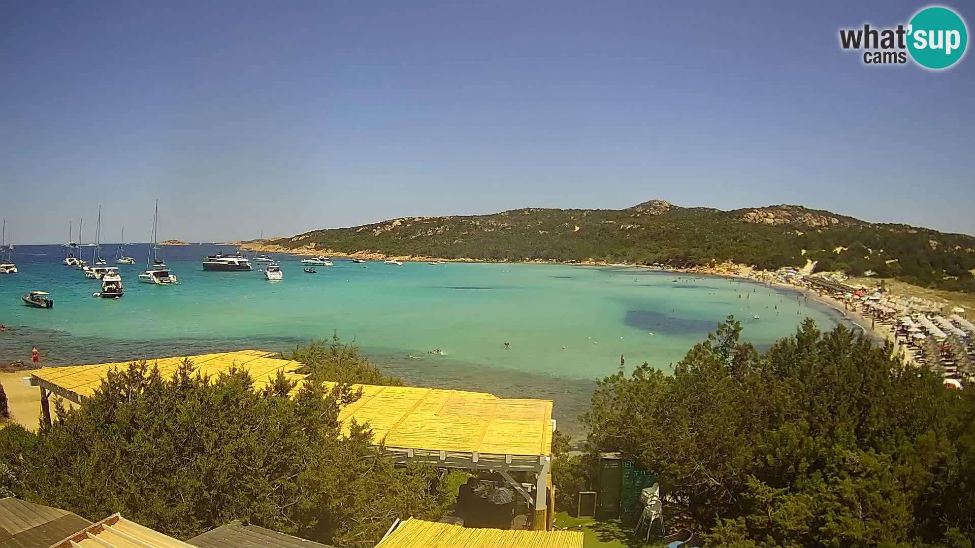 Live webcam Pevero Beach Arzachena – Cerdeña – Italia