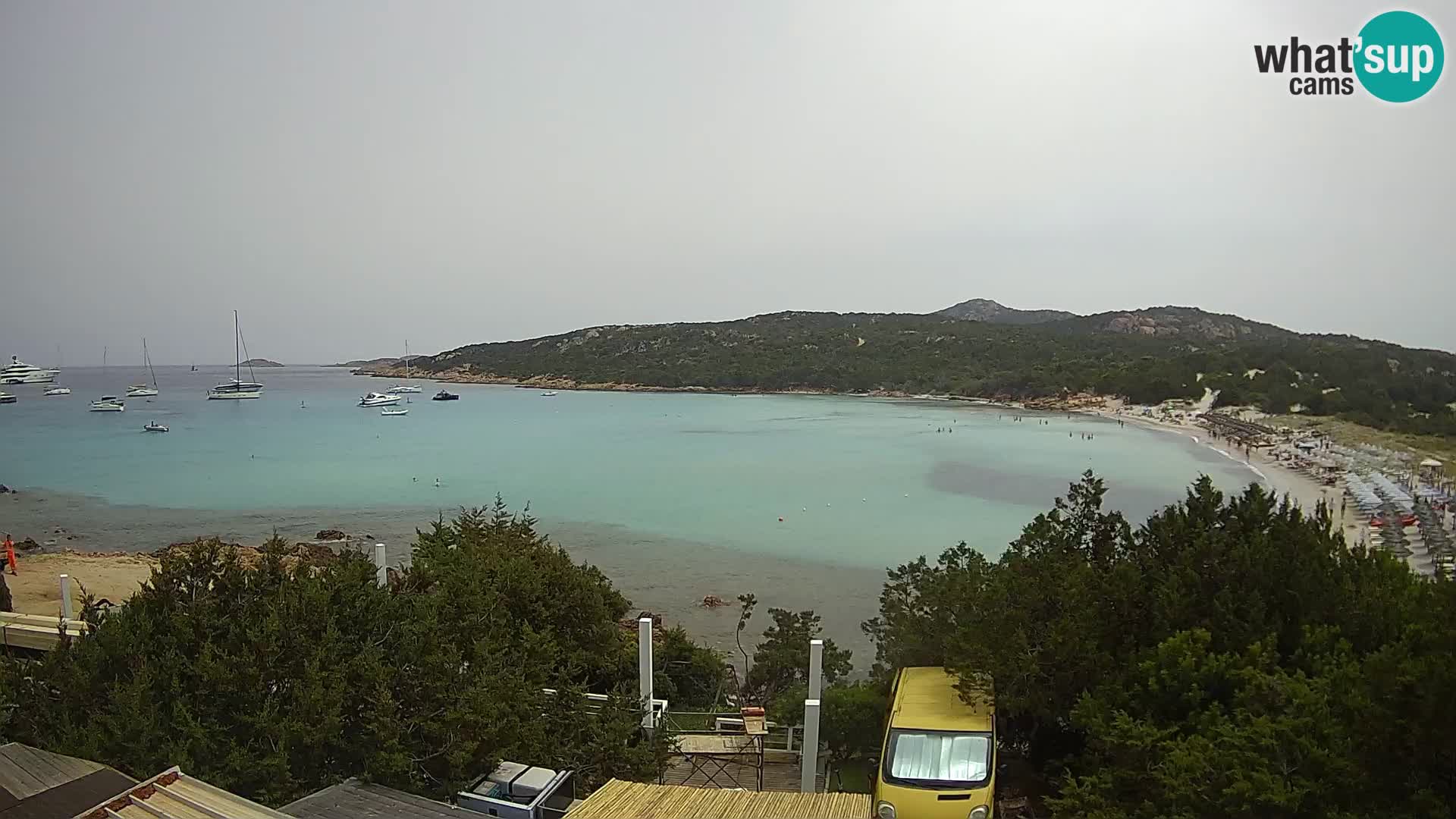 Web kamera na plaži Pevero Arzachena – Sardinija – Italija