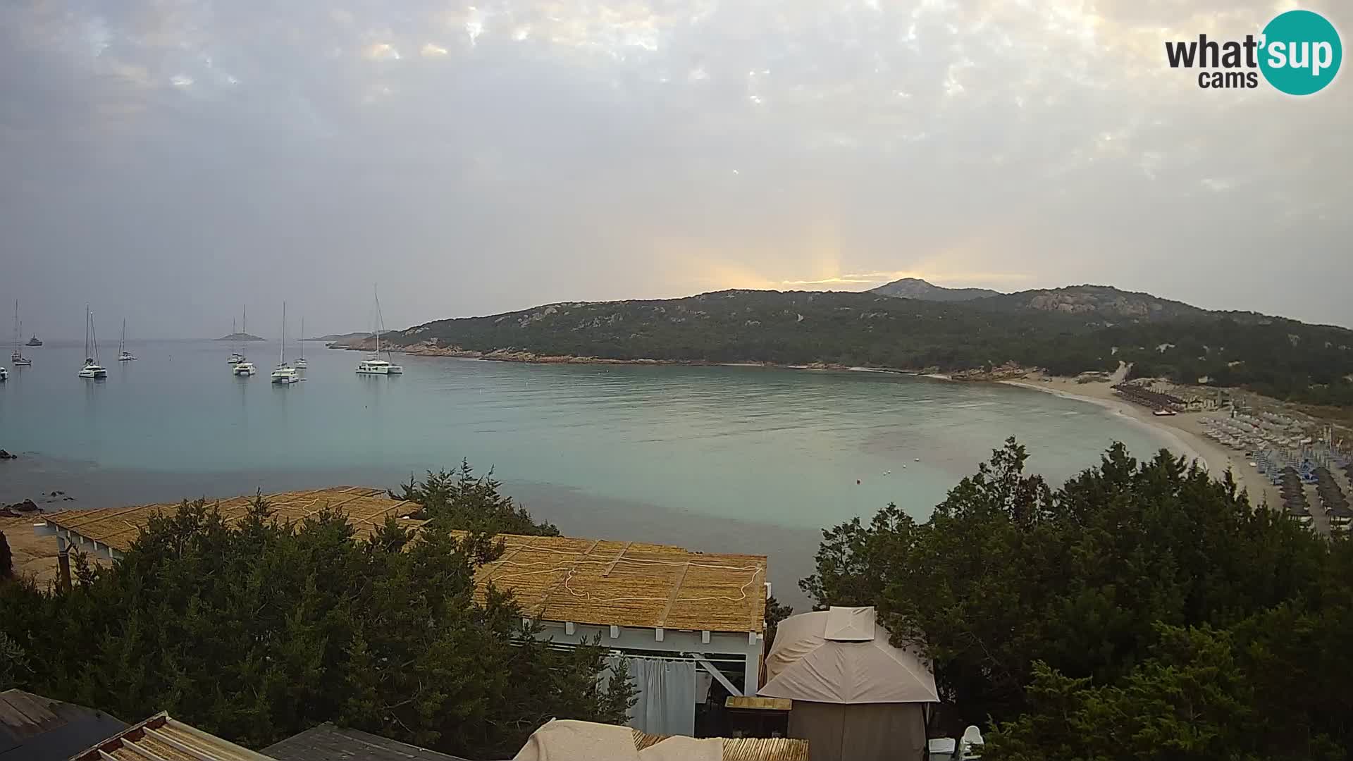 Live Pevero beach webcam Arzachena – Sardinia – Italy