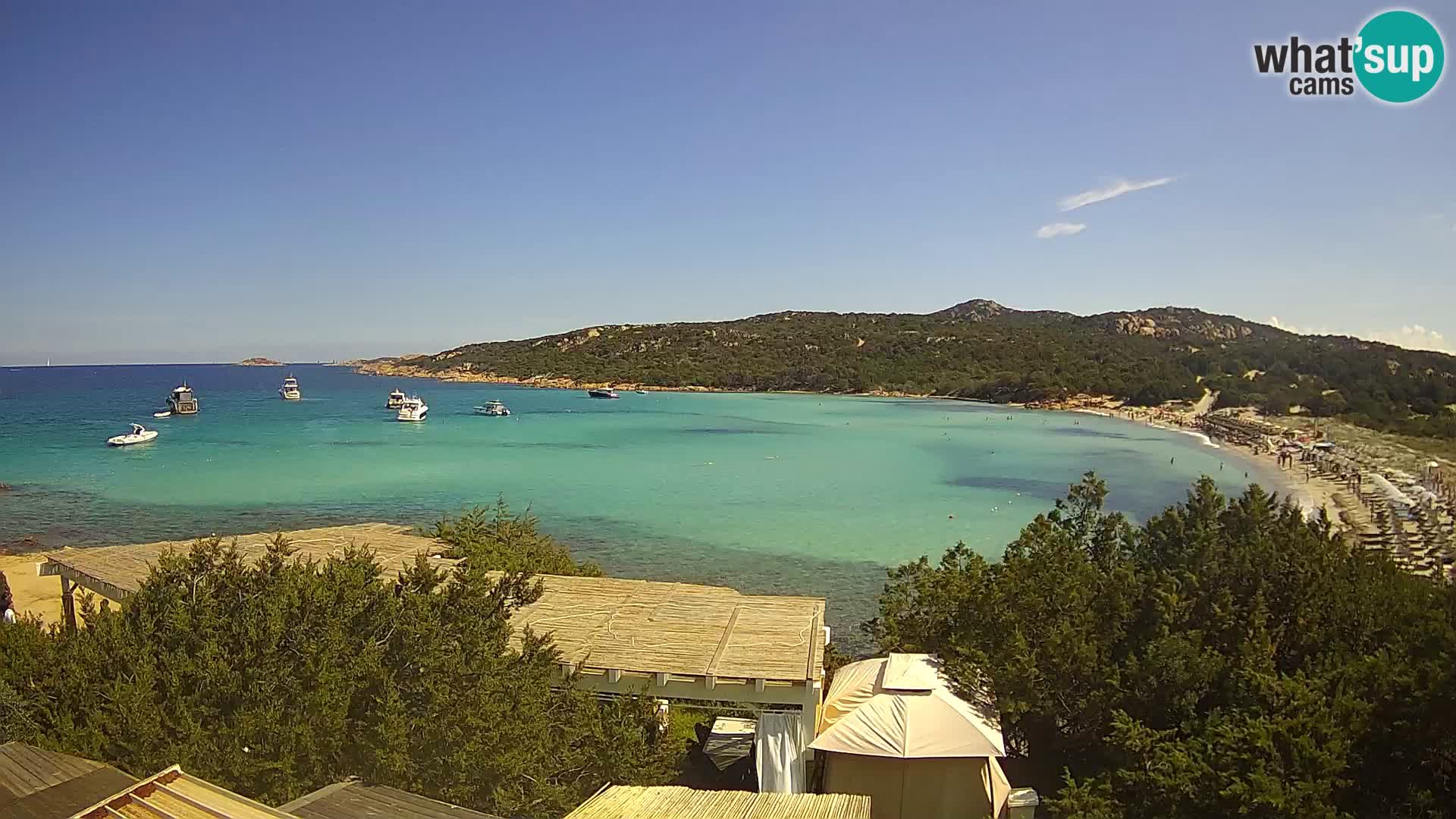 Web kamera na plaži Pevero Arzachena – Sardinija – Italija