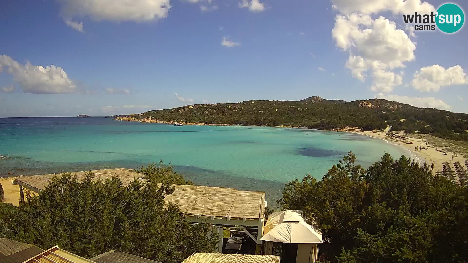 Web kamera na plaži Pevero Arzachena – Sardinija – Italija