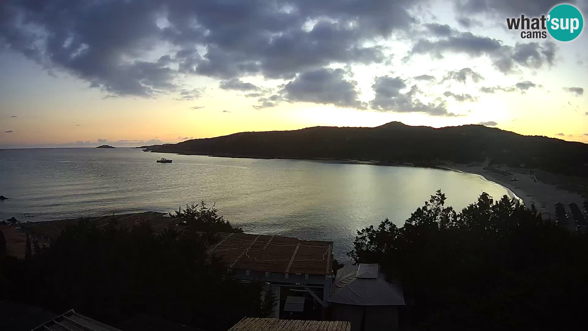 Spletna kamera na plaži Pevero v živo Arzachena – Sardinija – Italija