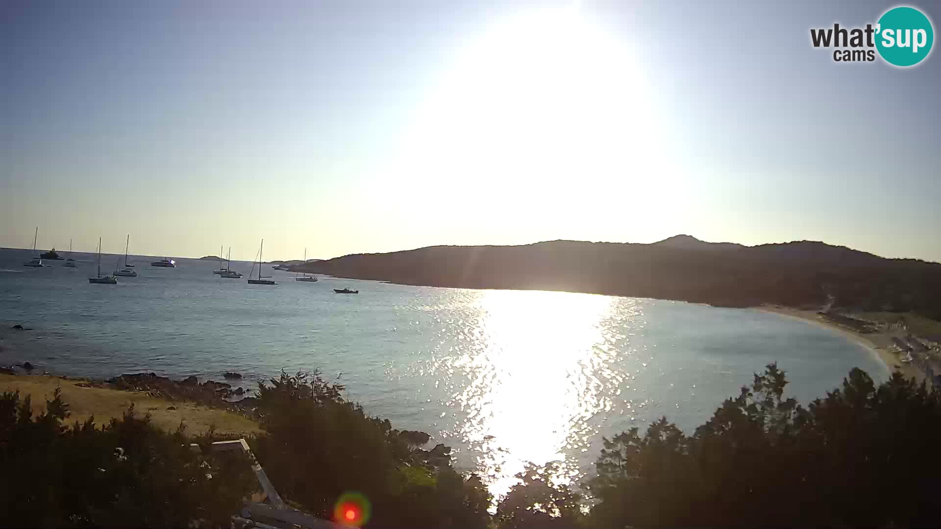 Web kamera na plaži Pevero Arzachena – Sardinija – Italija