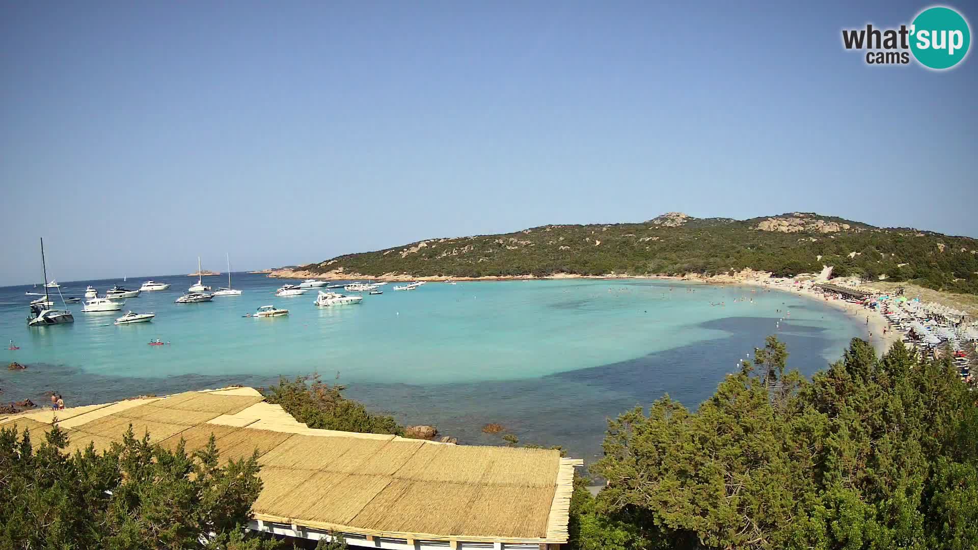 Live Pevero beach webcam Arzachena – Sardinia – Italy