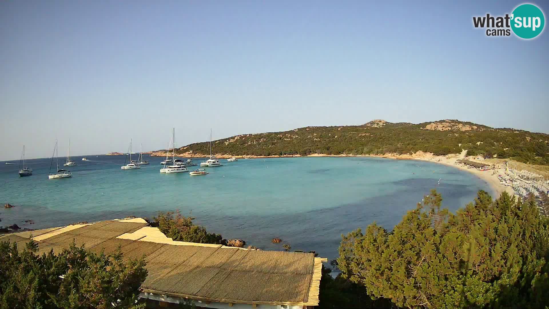 Live Pevero beach webcam Arzachena – Sardinia – Italy