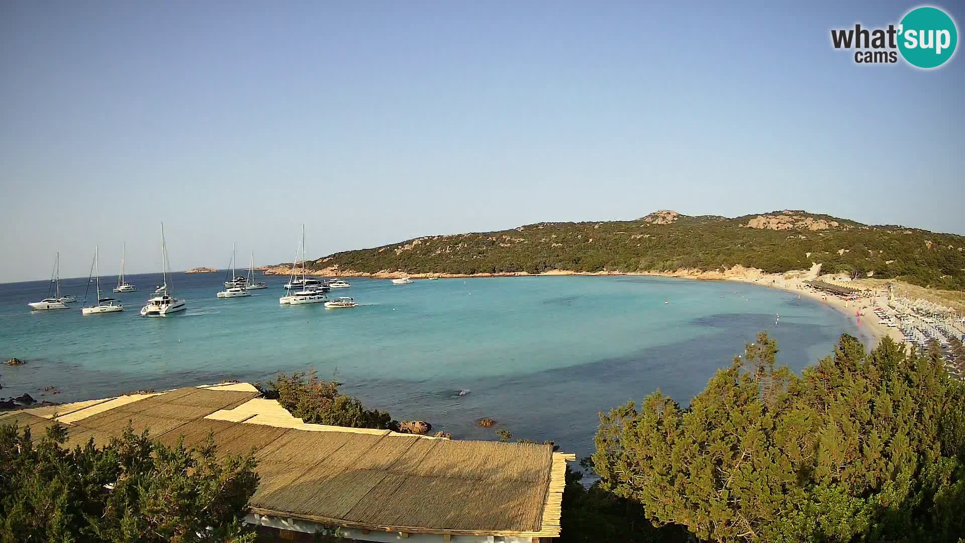 Live Pevero beach webcam Arzachena – Sardinia – Italy