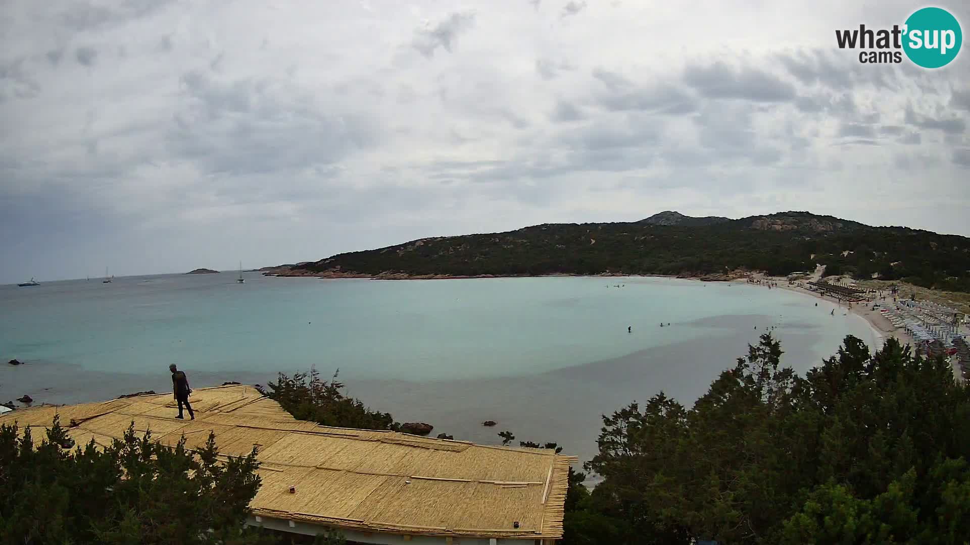 Live Pevero beach webcam Arzachena – Sardinia – Italy
