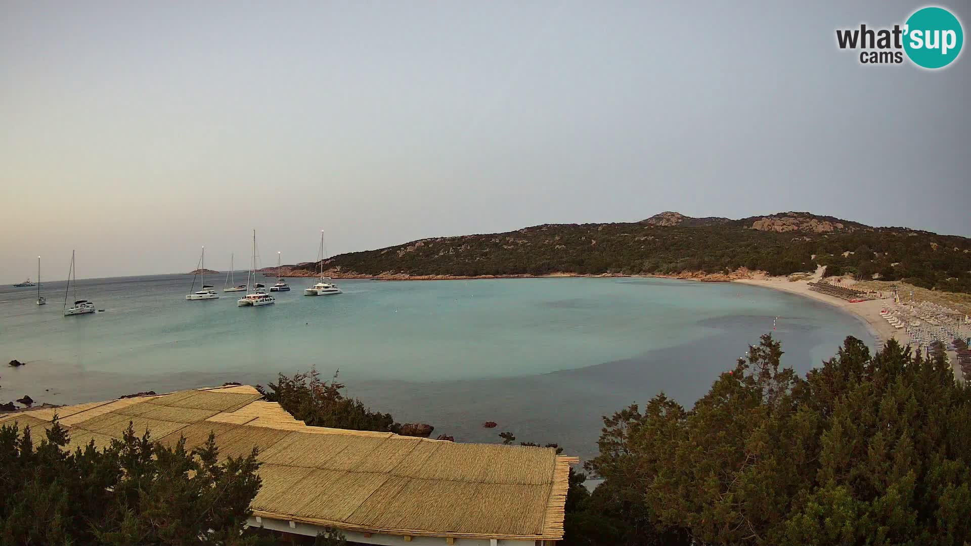 Live Pevero beach webcam Arzachena – Sardinia – Italy