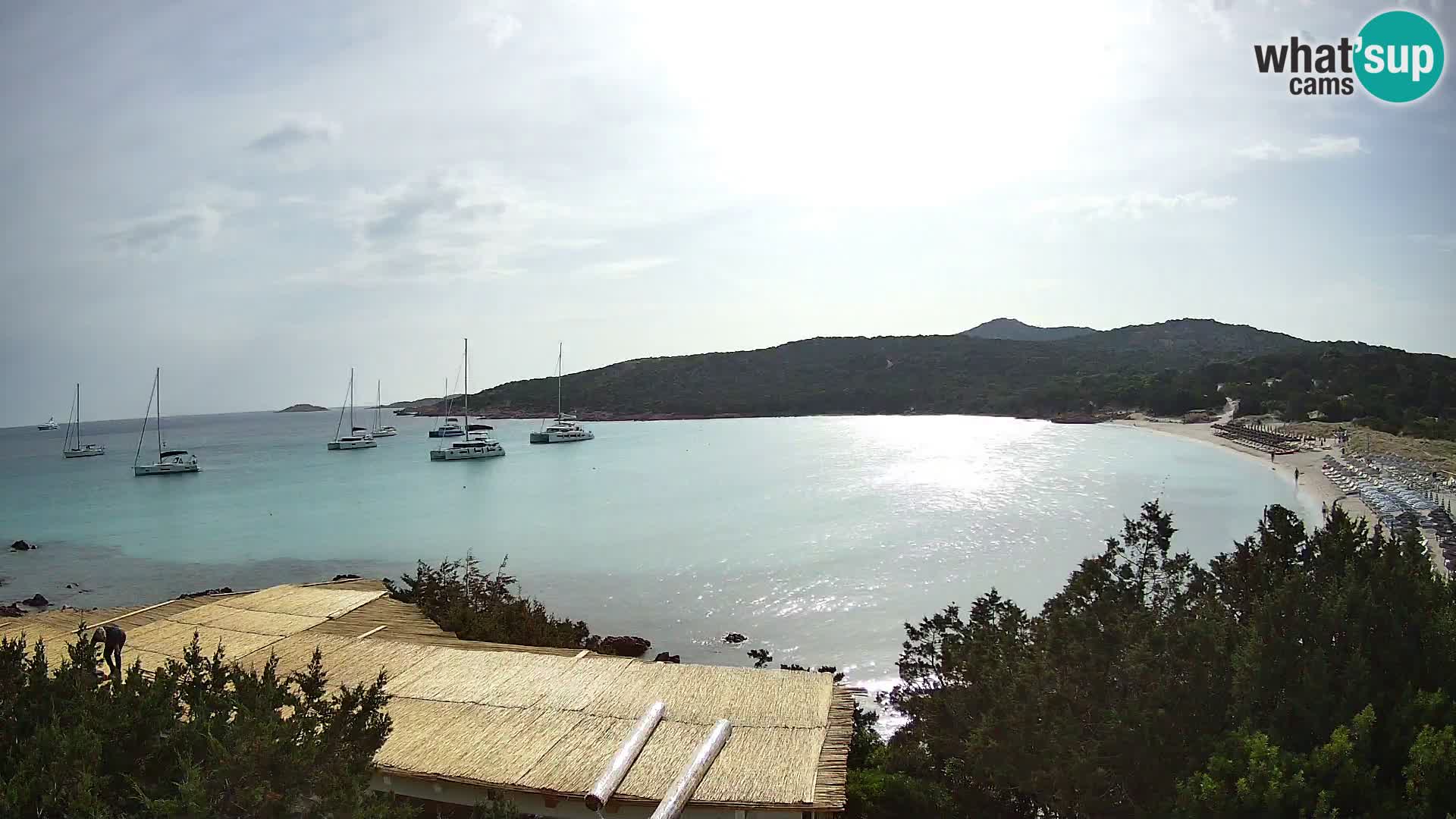 Web kamera na plaži Pevero Arzachena – Sardinija – Italija