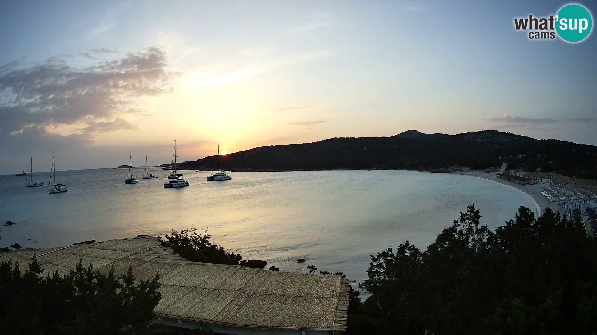 Web kamera na plaži Pevero Arzachena – Sardinija – Italija