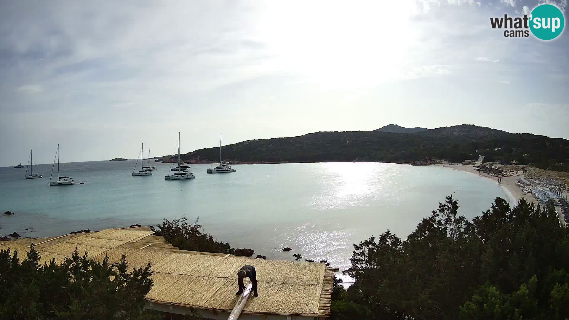 Live webcam Pevero Beach Arzachena – Cerdeña – Italia