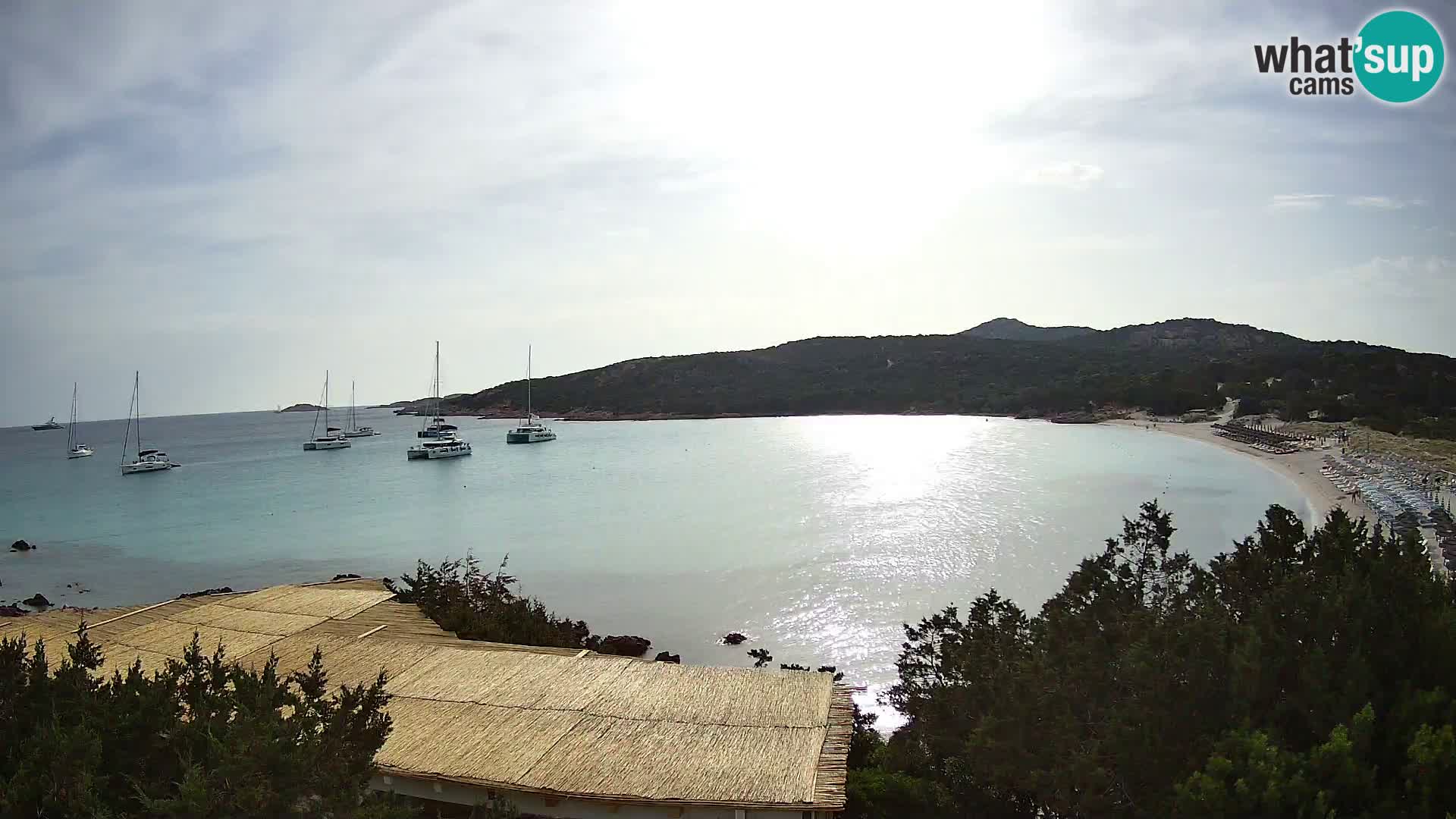 Live Pevero beach webcam Arzachena – Sardinia – Italy