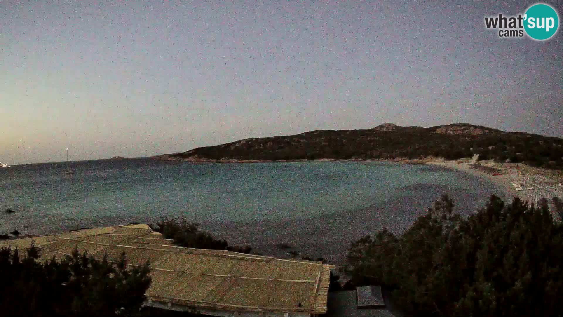 Webcam en direct de la plage de Pevero Arzachena – Sardaigne – Italie