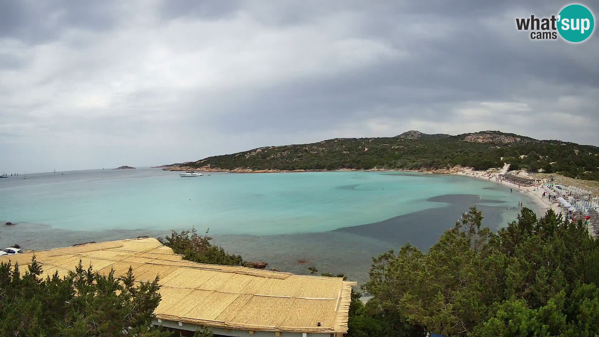 Web kamera na plaži Pevero Arzachena – Sardinija – Italija