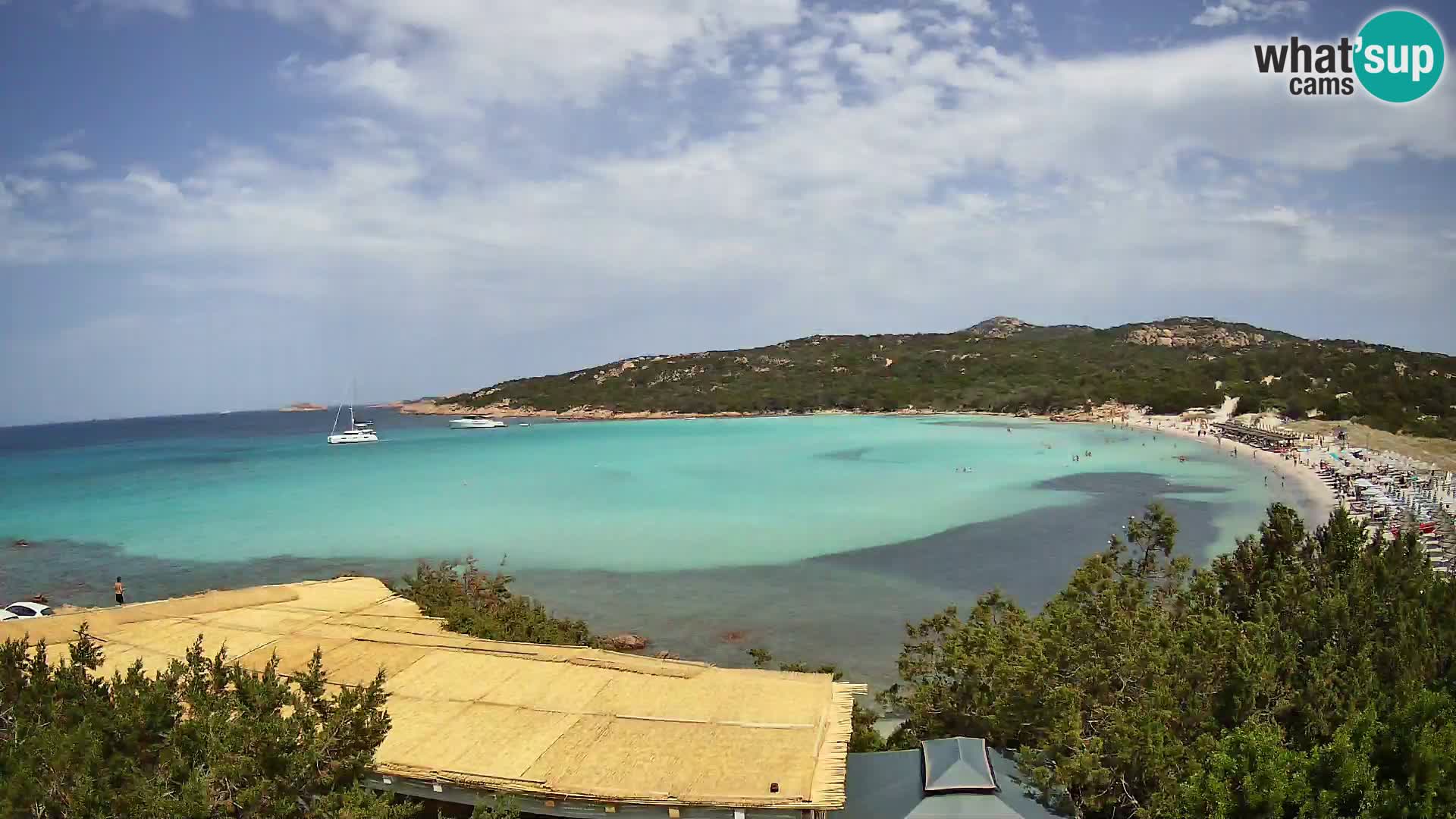 Web kamera na plaži Pevero Arzachena – Sardinija – Italija