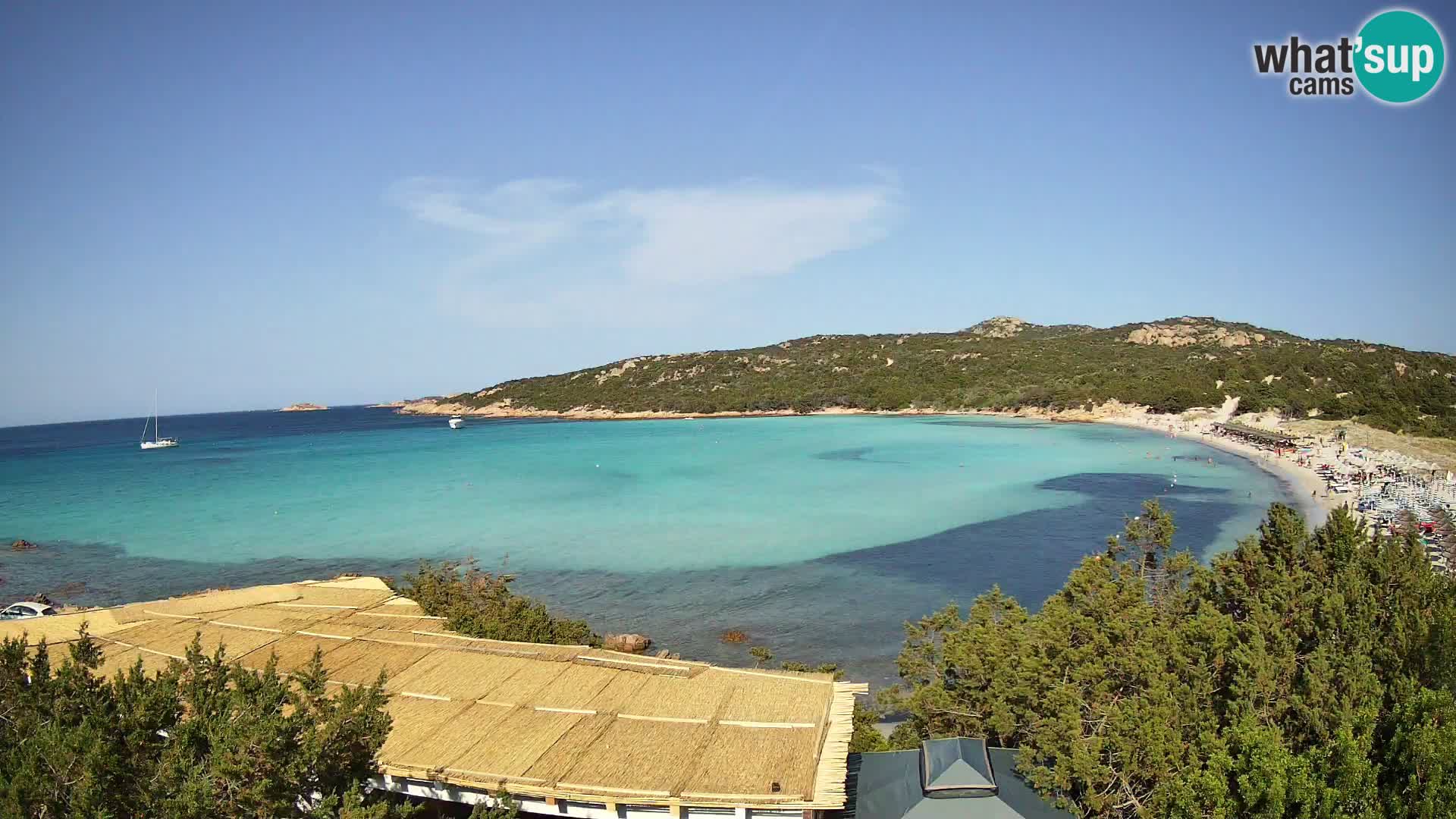 Web kamera na plaži Pevero Arzachena – Sardinija – Italija