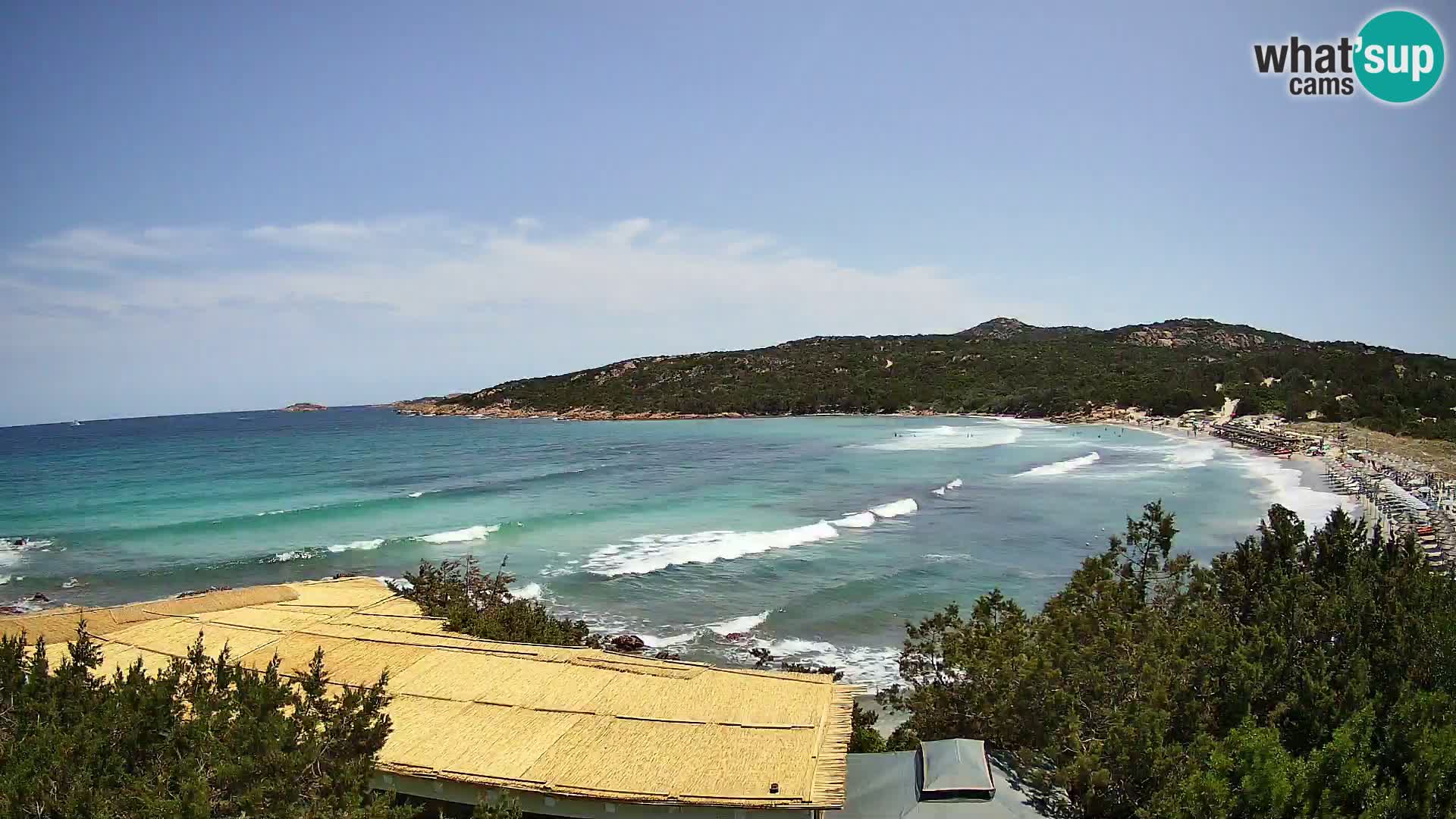 Live Pevero beach webcam Arzachena – Sardinia – Italy