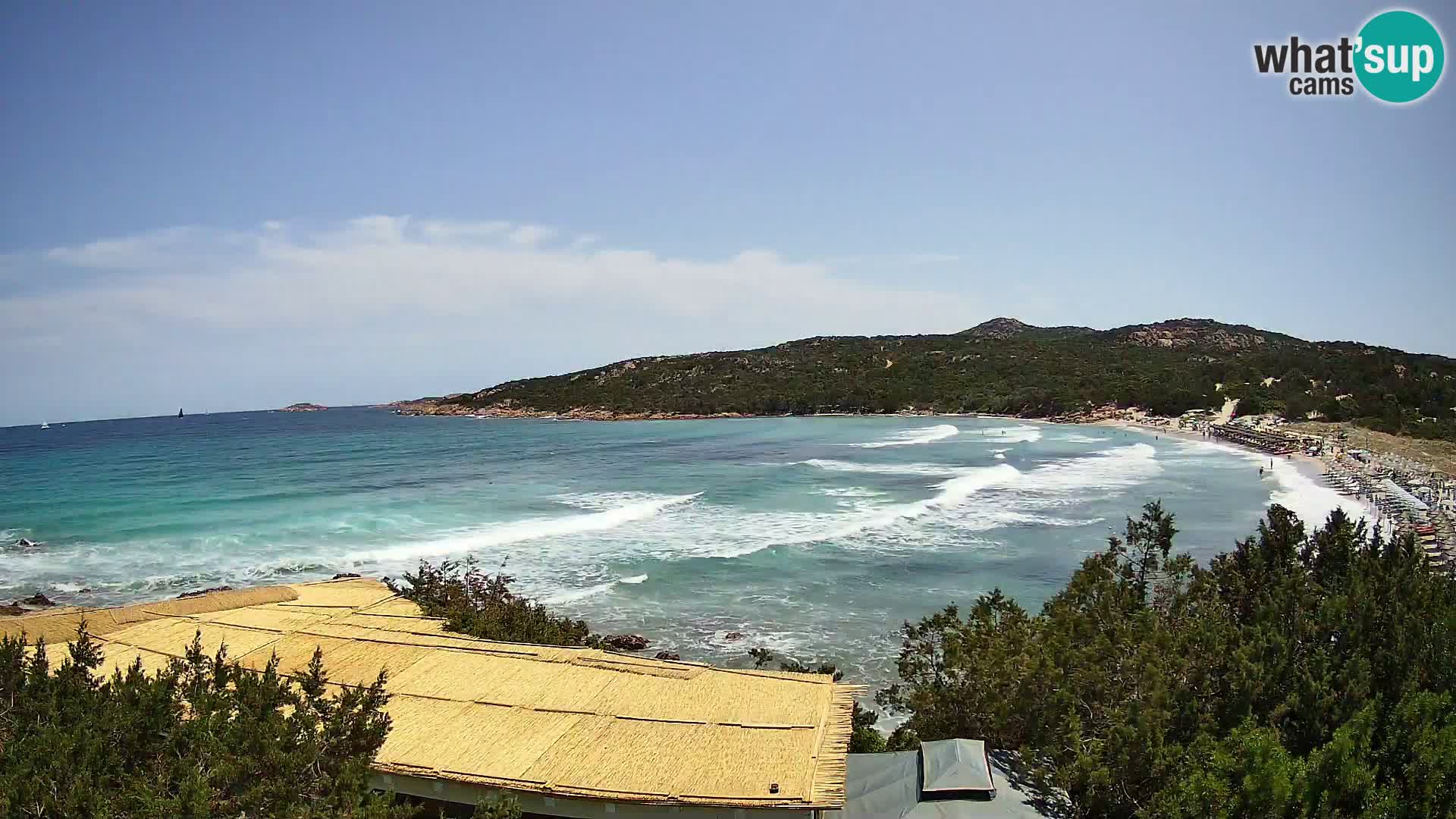 Web kamera na plaži Pevero Arzachena – Sardinija – Italija