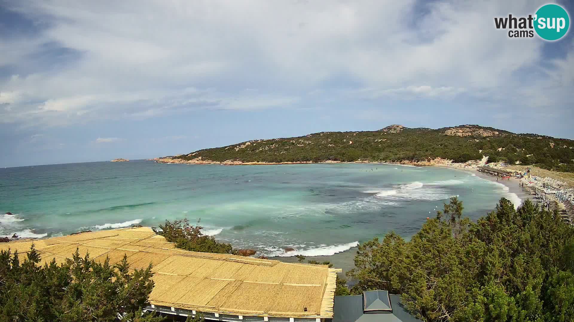 Live Pevero beach webcam Arzachena – Sardinia – Italy