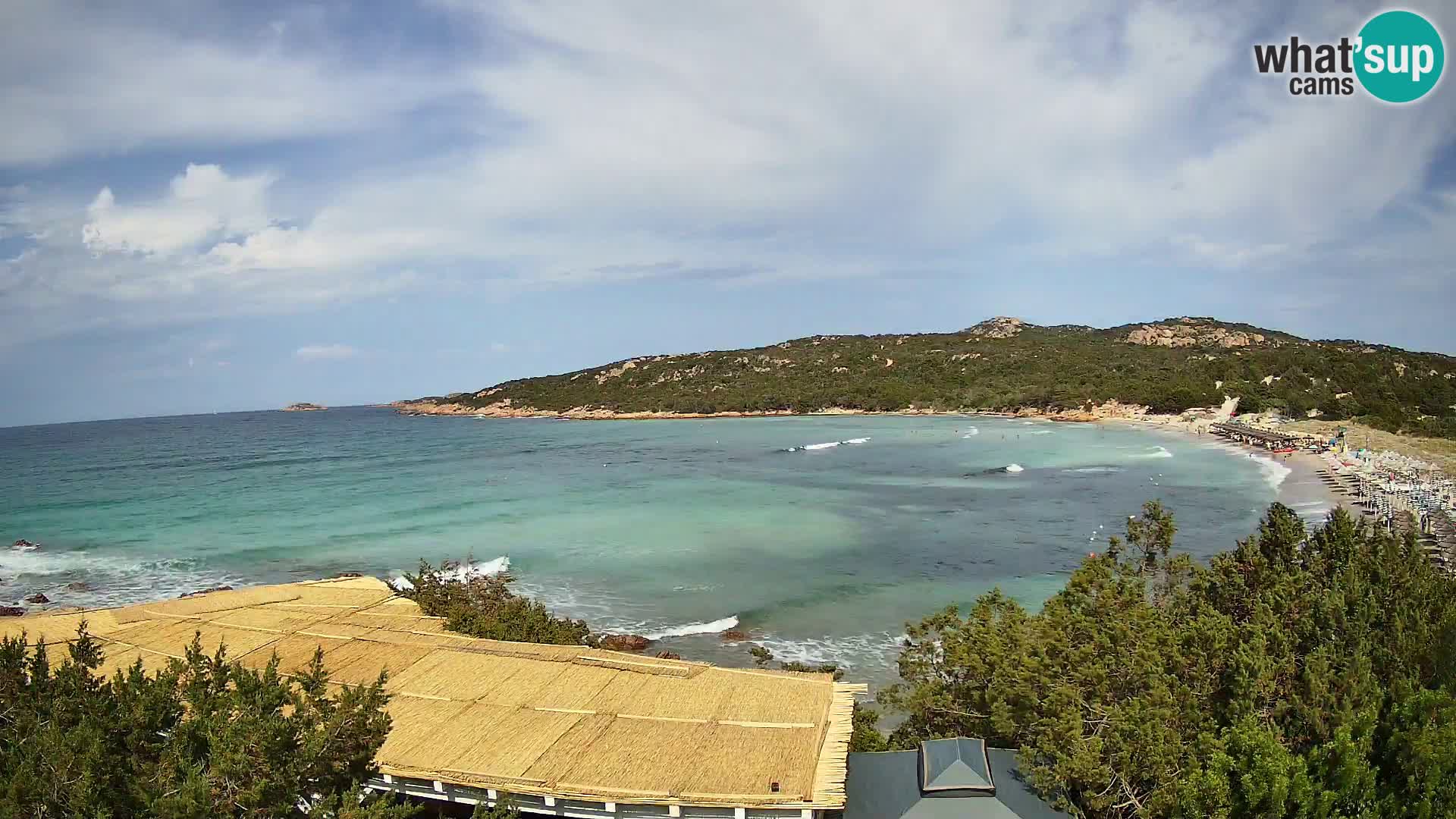 Live Pevero beach webcam Arzachena – Sardinia – Italy