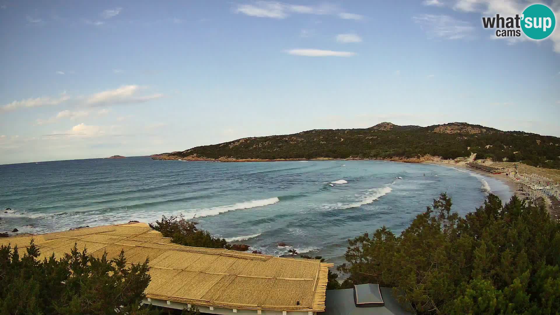 Live Pevero beach webcam Arzachena – Sardinia – Italy