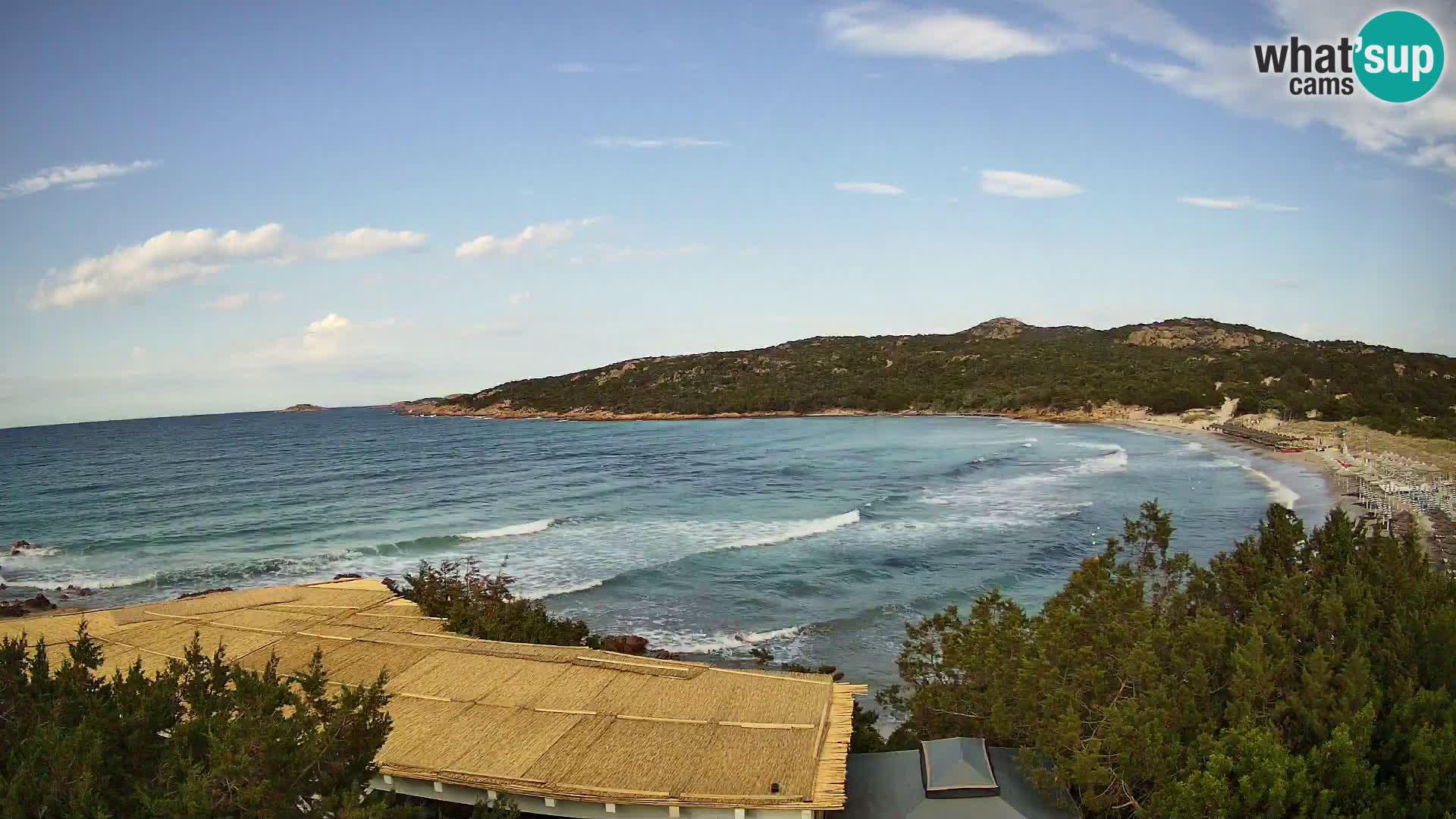 Live Pevero beach webcam Arzachena – Sardinia – Italy