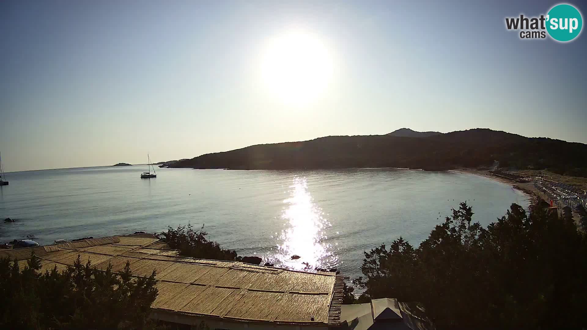 Web kamera na plaži Pevero Arzachena – Sardinija – Italija