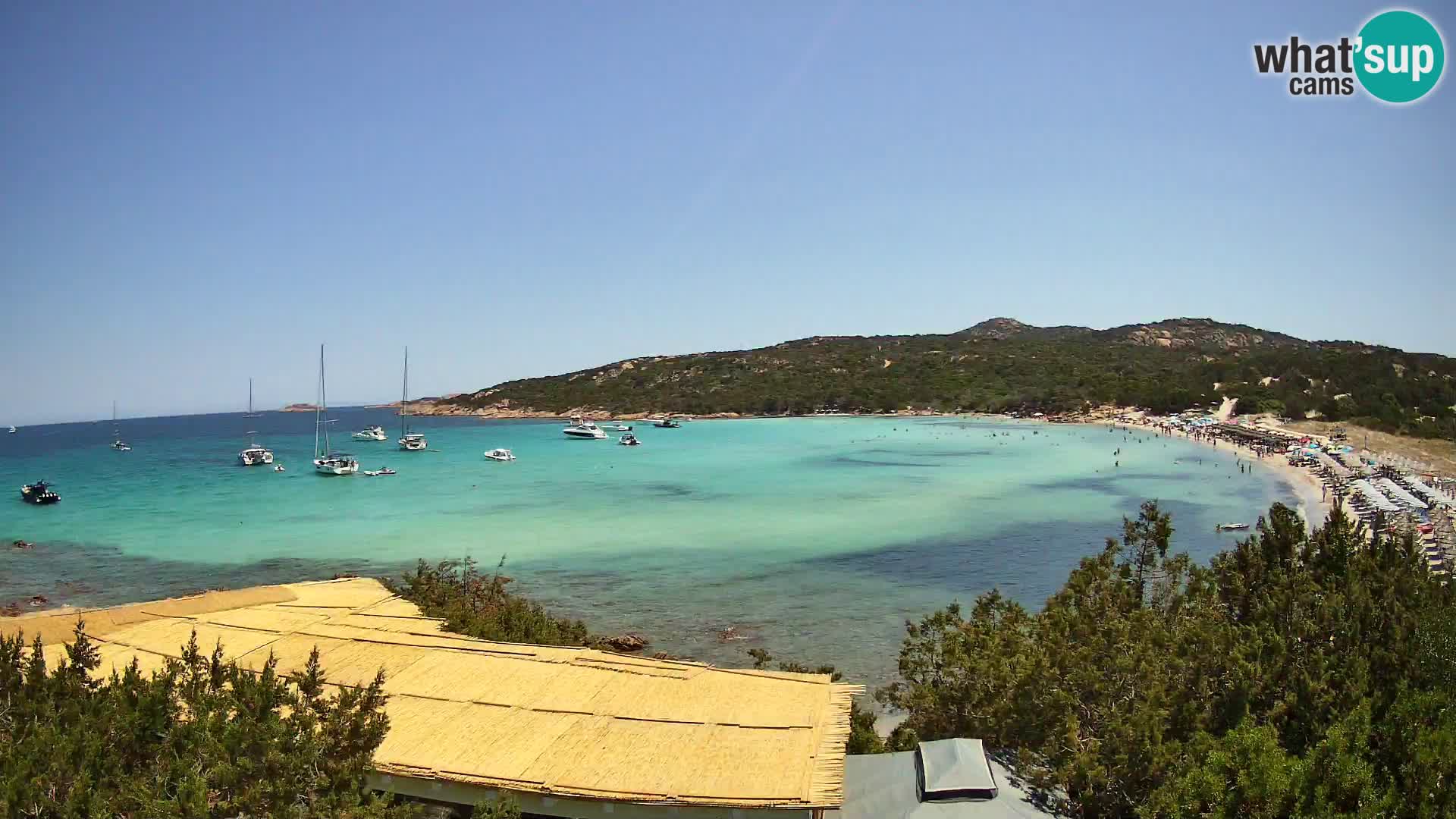 Web kamera na plaži Pevero Arzachena – Sardinija – Italija