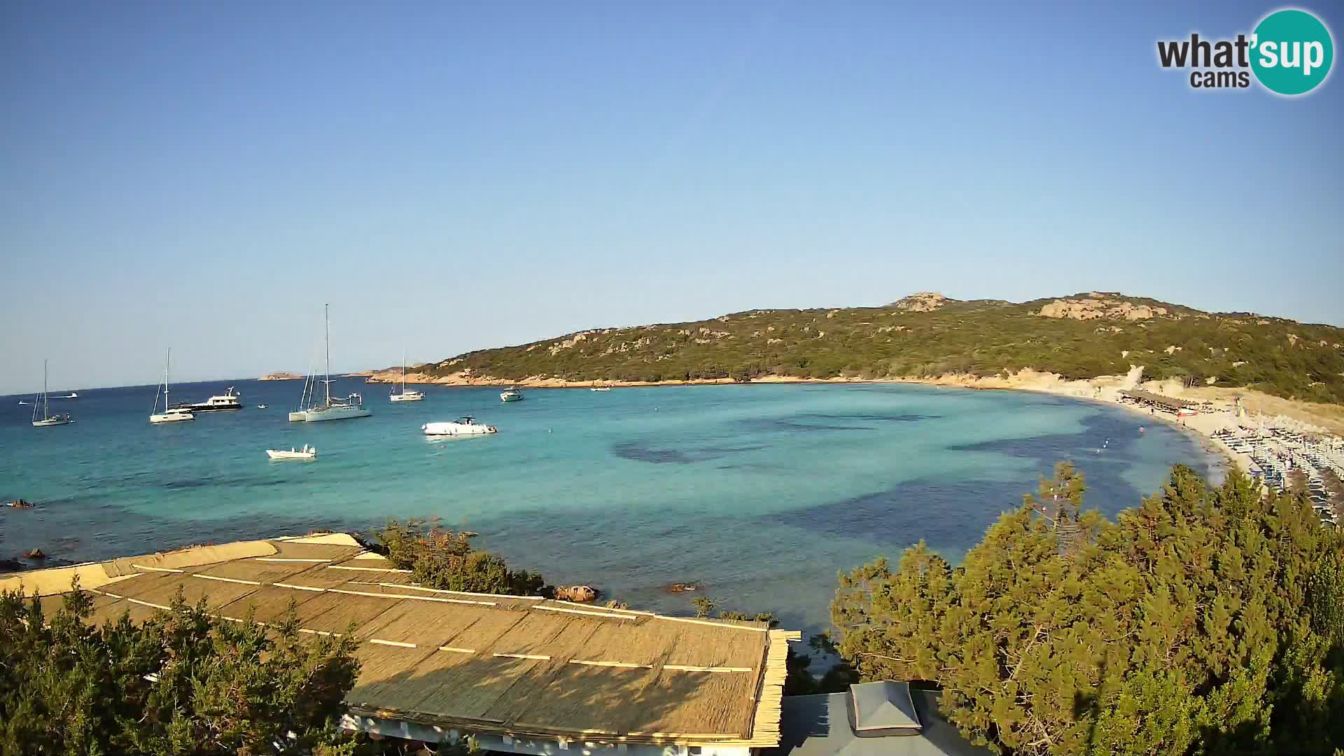 Live Pevero beach webcam Arzachena – Sardinia – Italy