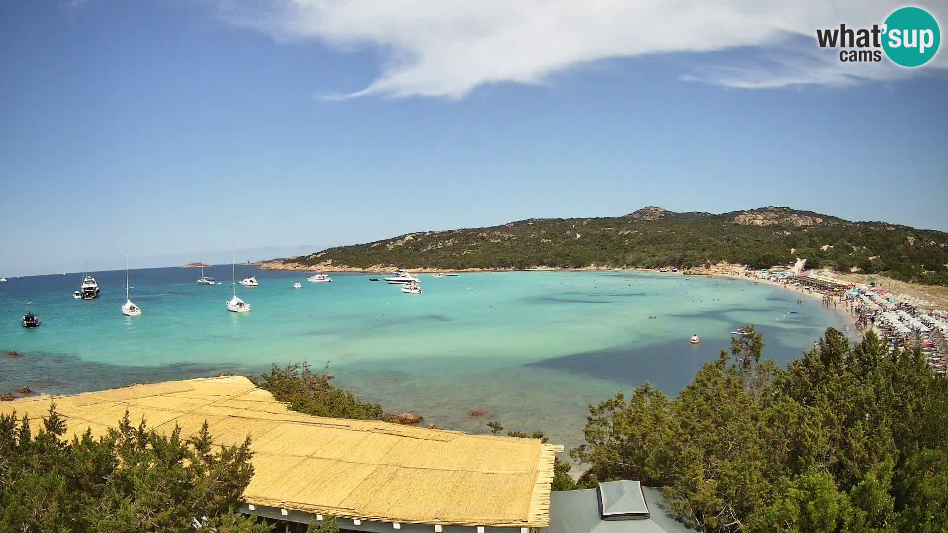Live Pevero beach webcam Arzachena – Sardinia – Italy
