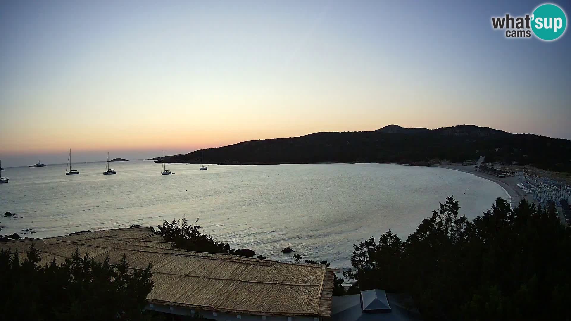 Live Pevero beach webcam Arzachena – Sardinia – Italy