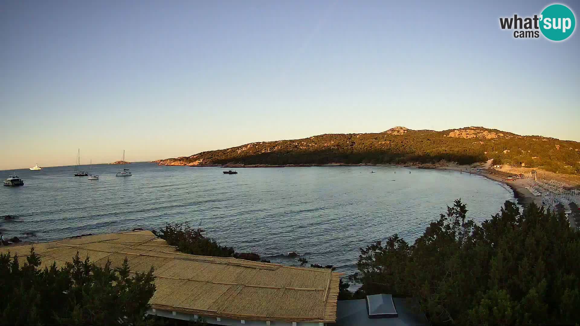 Live Pevero beach webcam Arzachena – Sardinia – Italy