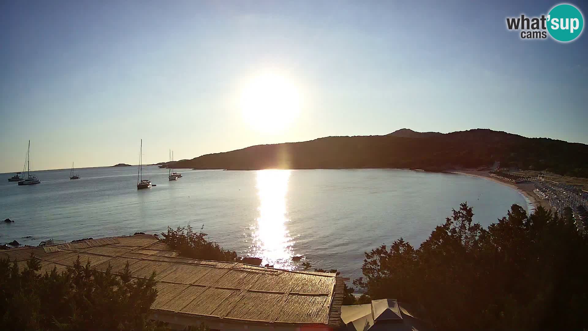 Live Pevero beach webcam Arzachena – Sardinia – Italy