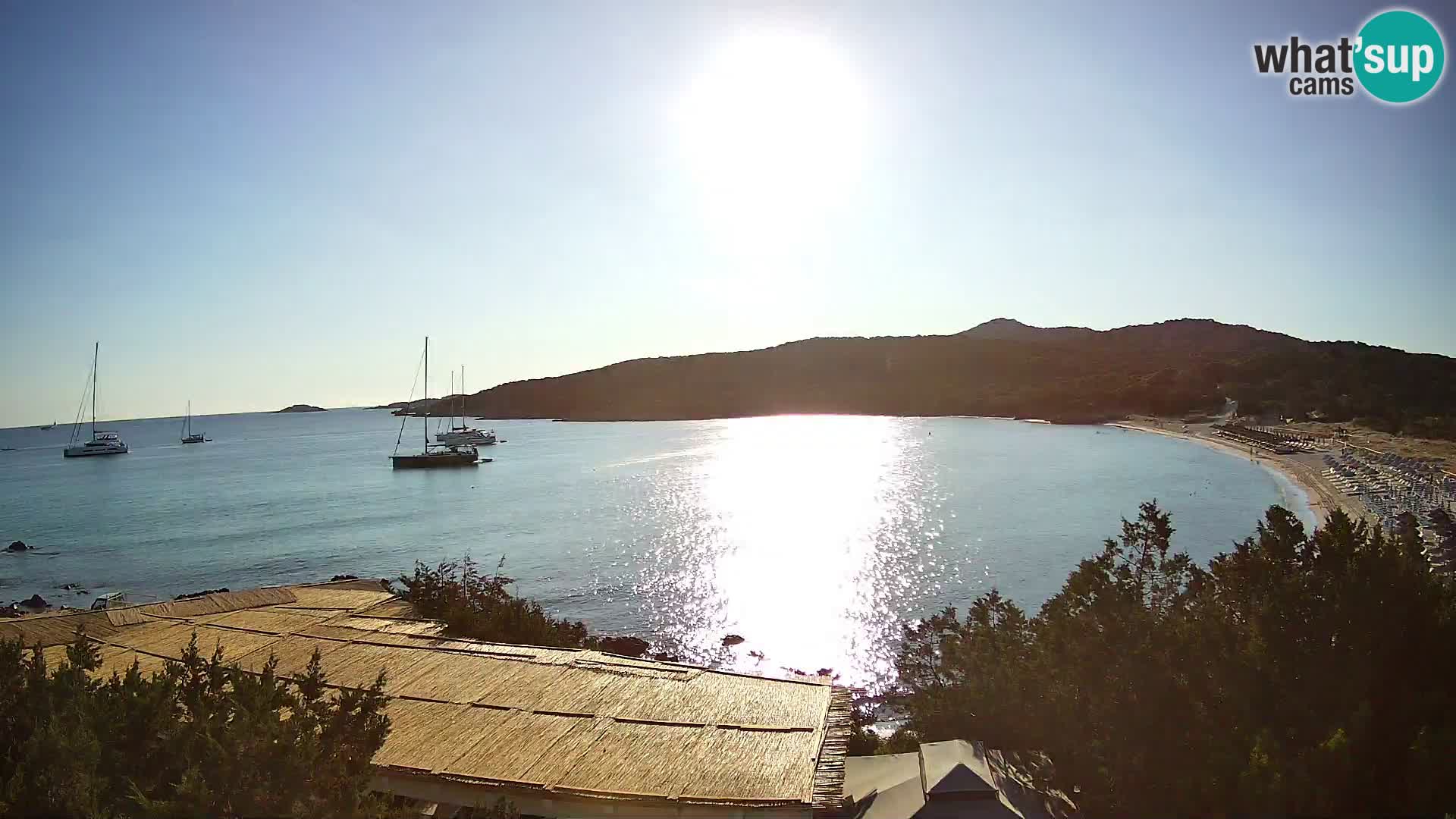 Live Pevero beach webcam Arzachena – Sardinia – Italy