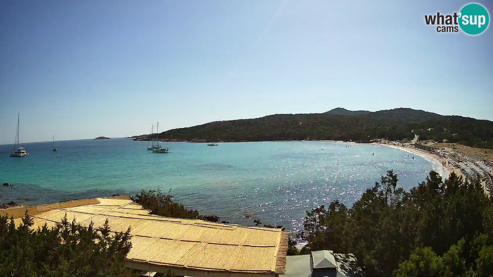 Web kamera na plaži Pevero Arzachena – Sardinija – Italija