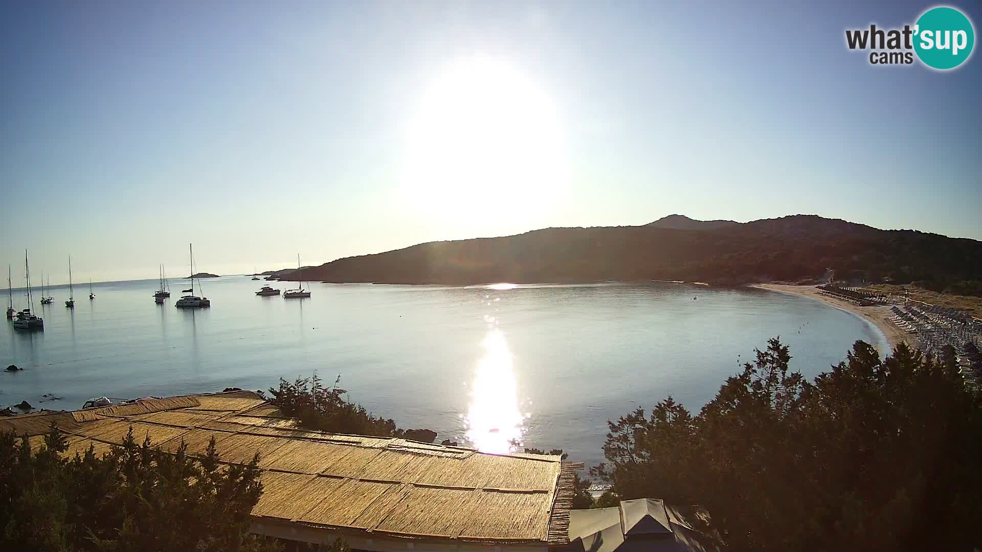 Live Pevero beach webcam Arzachena – Sardinia – Italy