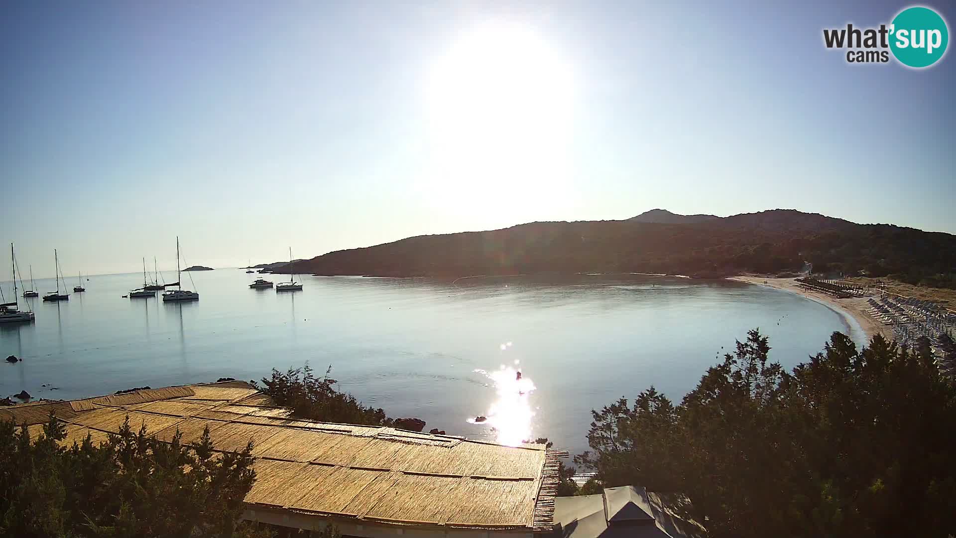 Web kamera na plaži Pevero Arzachena – Sardinija – Italija