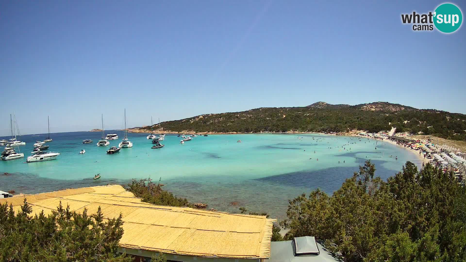 Live Pevero beach webcam Arzachena – Sardinia – Italy
