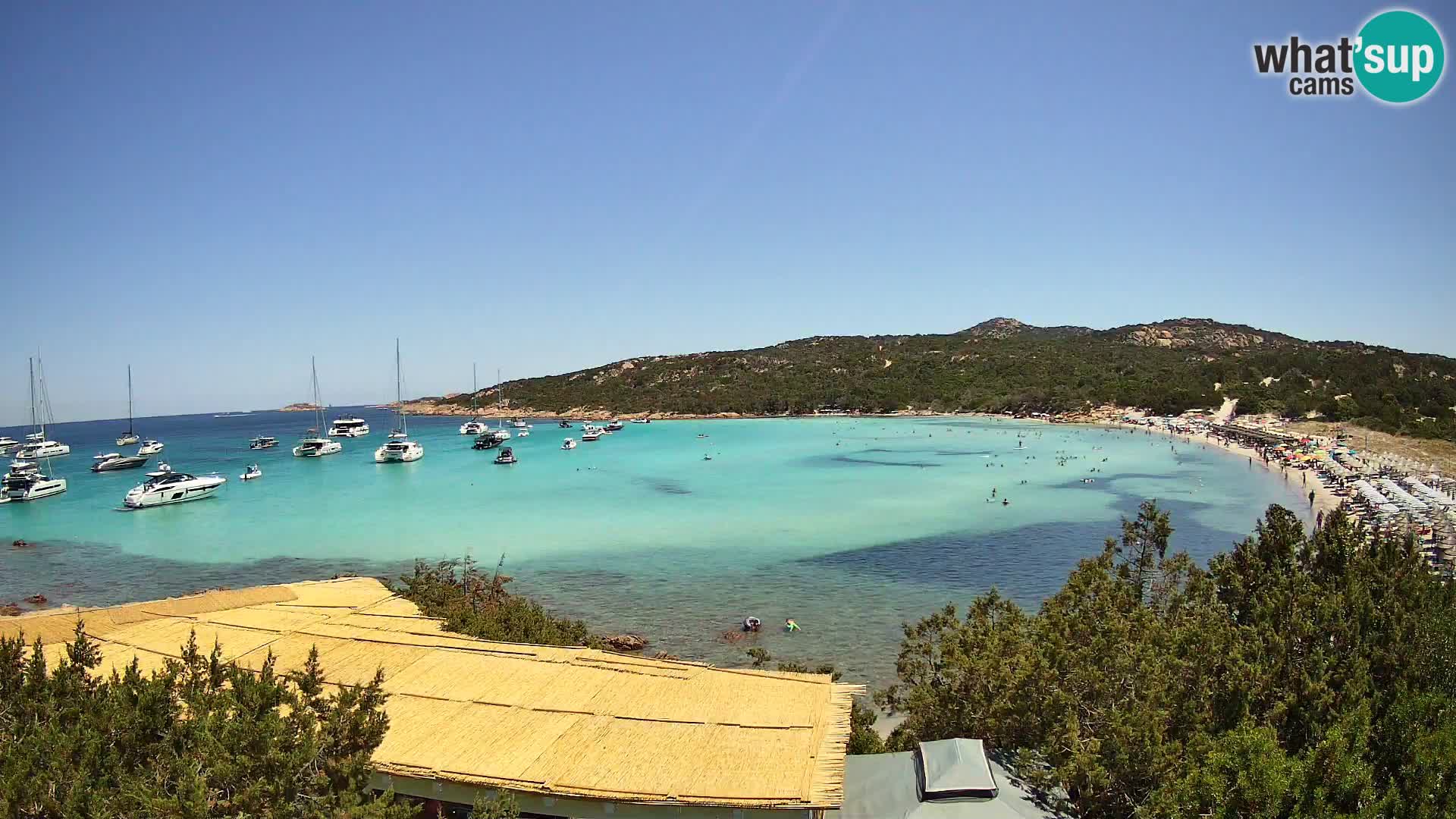 Web kamera na plaži Pevero Arzachena – Sardinija – Italija