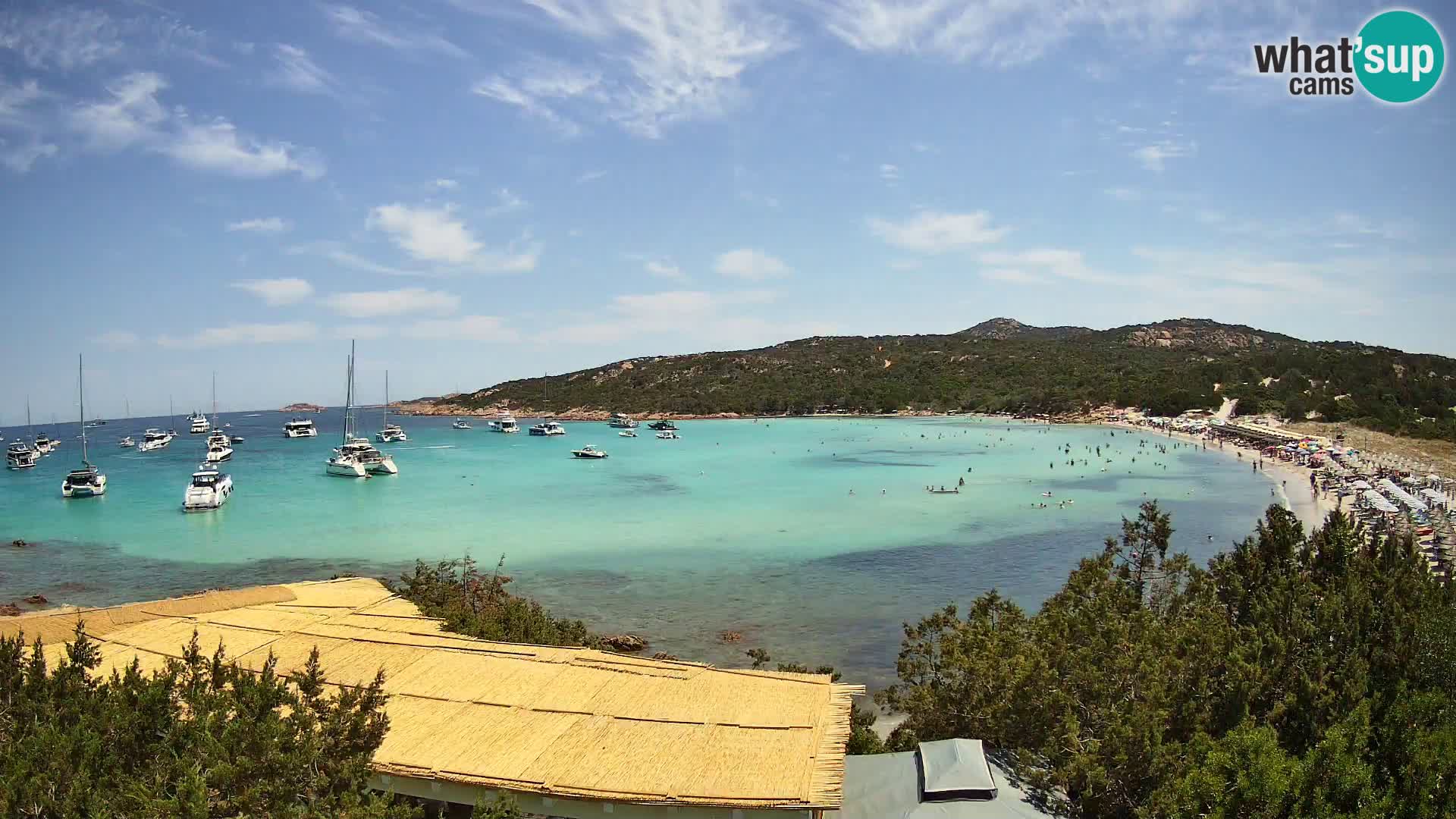 Live Pevero beach webcam Arzachena – Sardinia – Italy