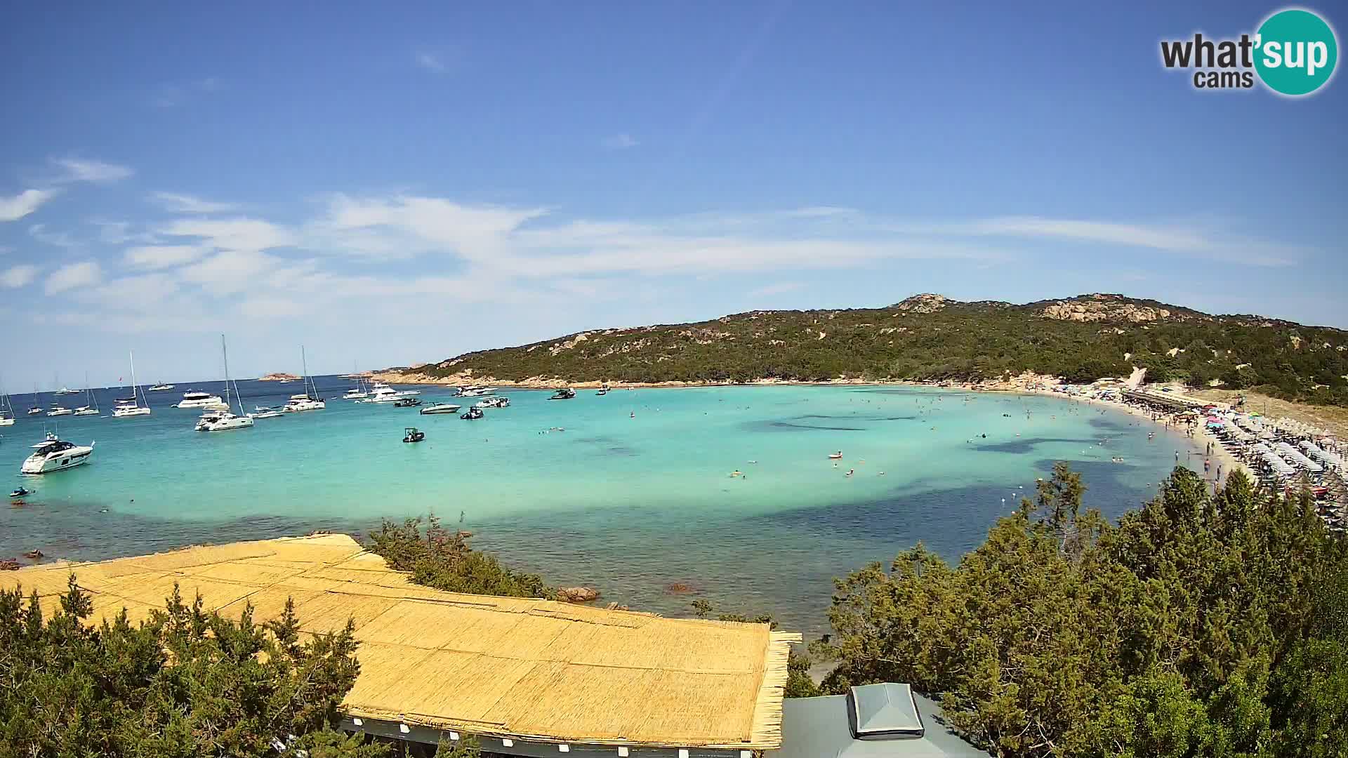 Live Pevero beach webcam Arzachena – Sardinia – Italy