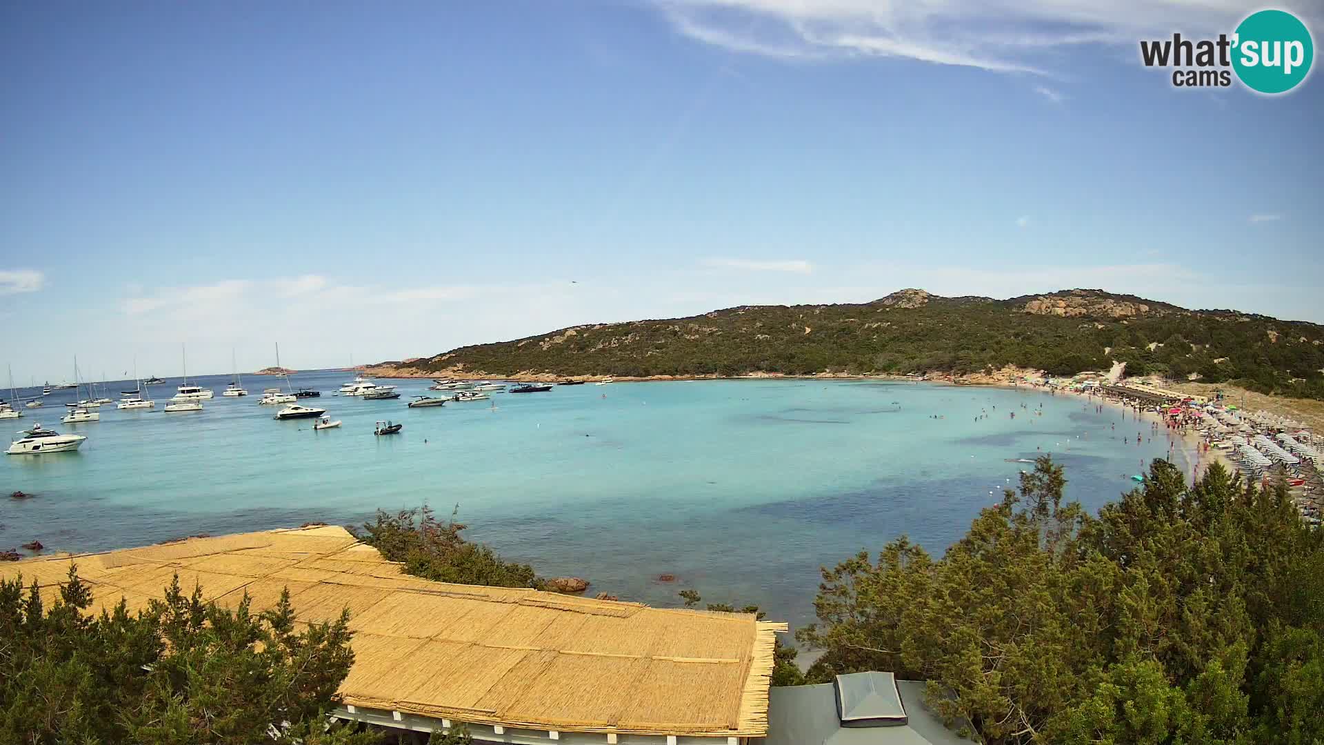 Web kamera na plaži Pevero Arzachena – Sardinija – Italija