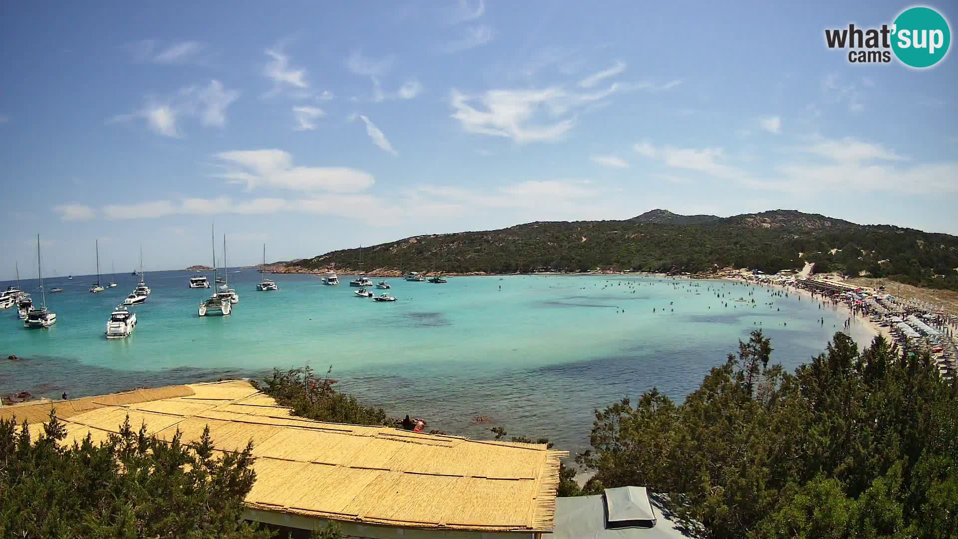 Web kamera na plaži Pevero Arzachena – Sardinija – Italija