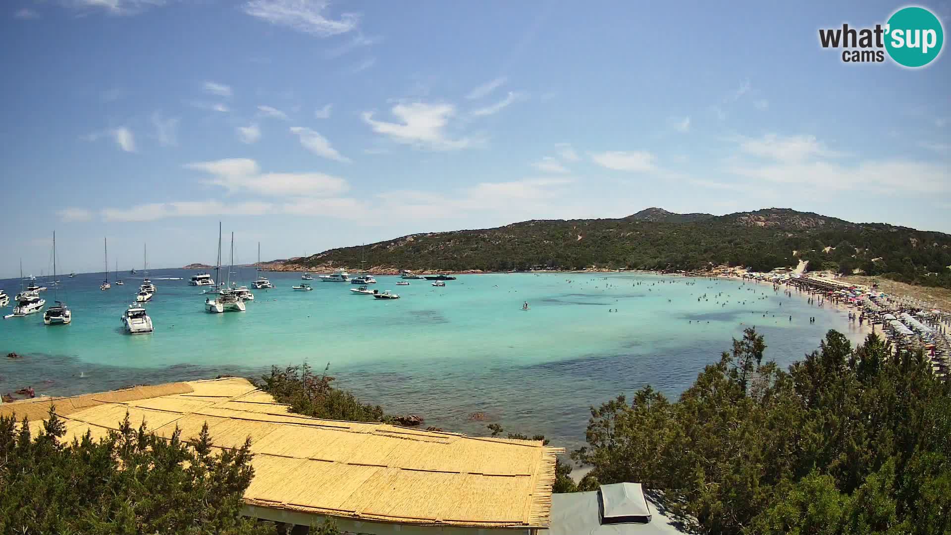 Web kamera na plaži Pevero Arzachena – Sardinija – Italija
