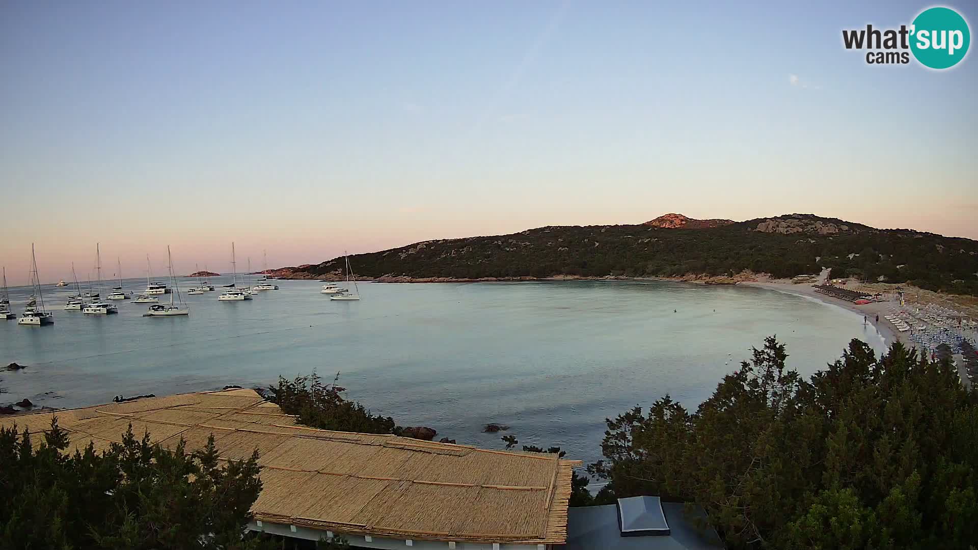 Live Pevero beach webcam Arzachena – Sardinia – Italy