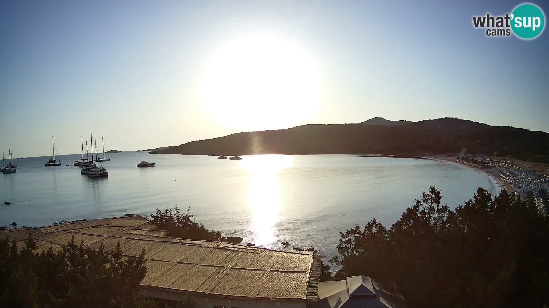 Live Pevero beach webcam Arzachena – Sardinia – Italy
