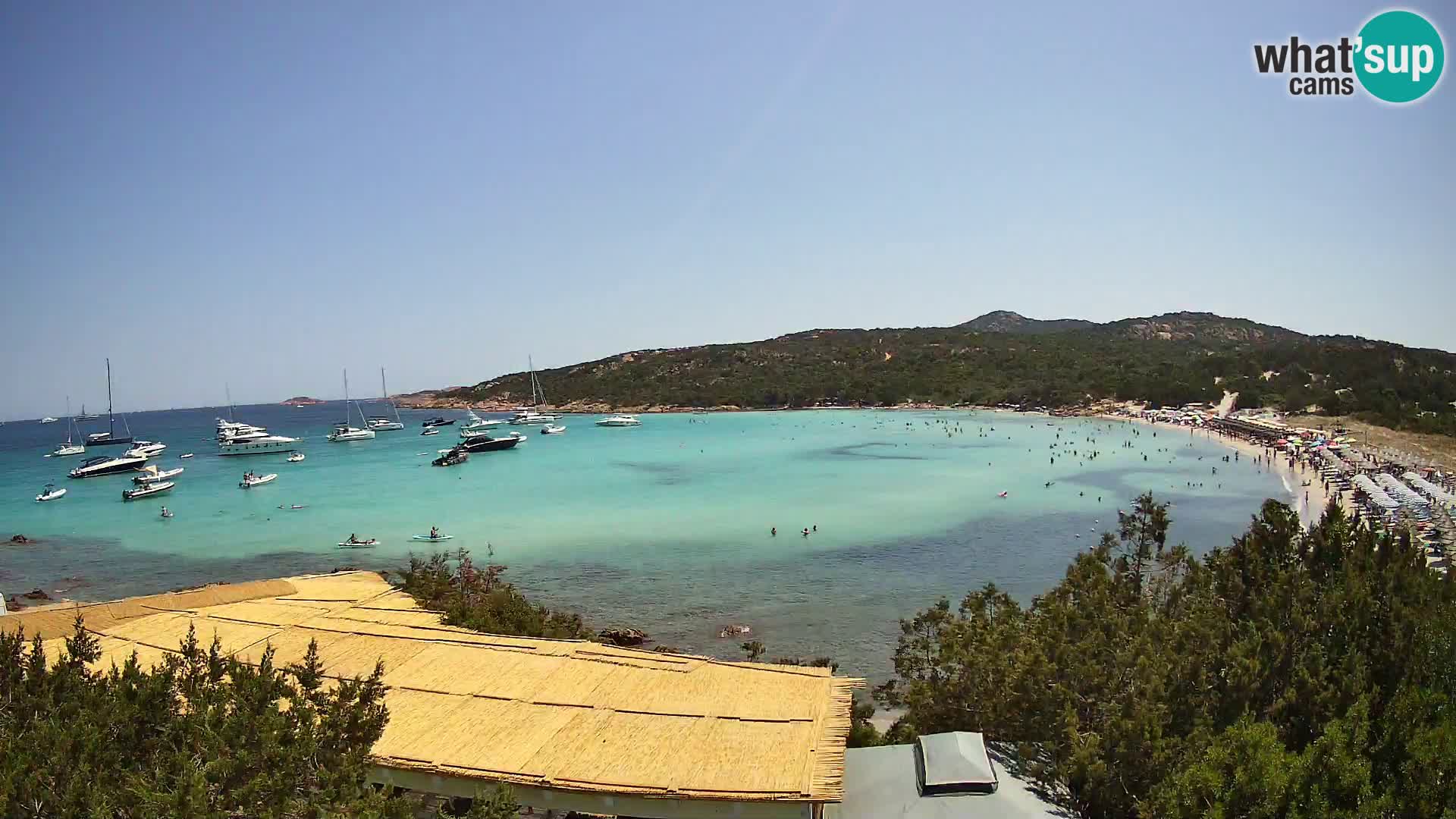 Live Pevero beach webcam Arzachena – Sardinia – Italy