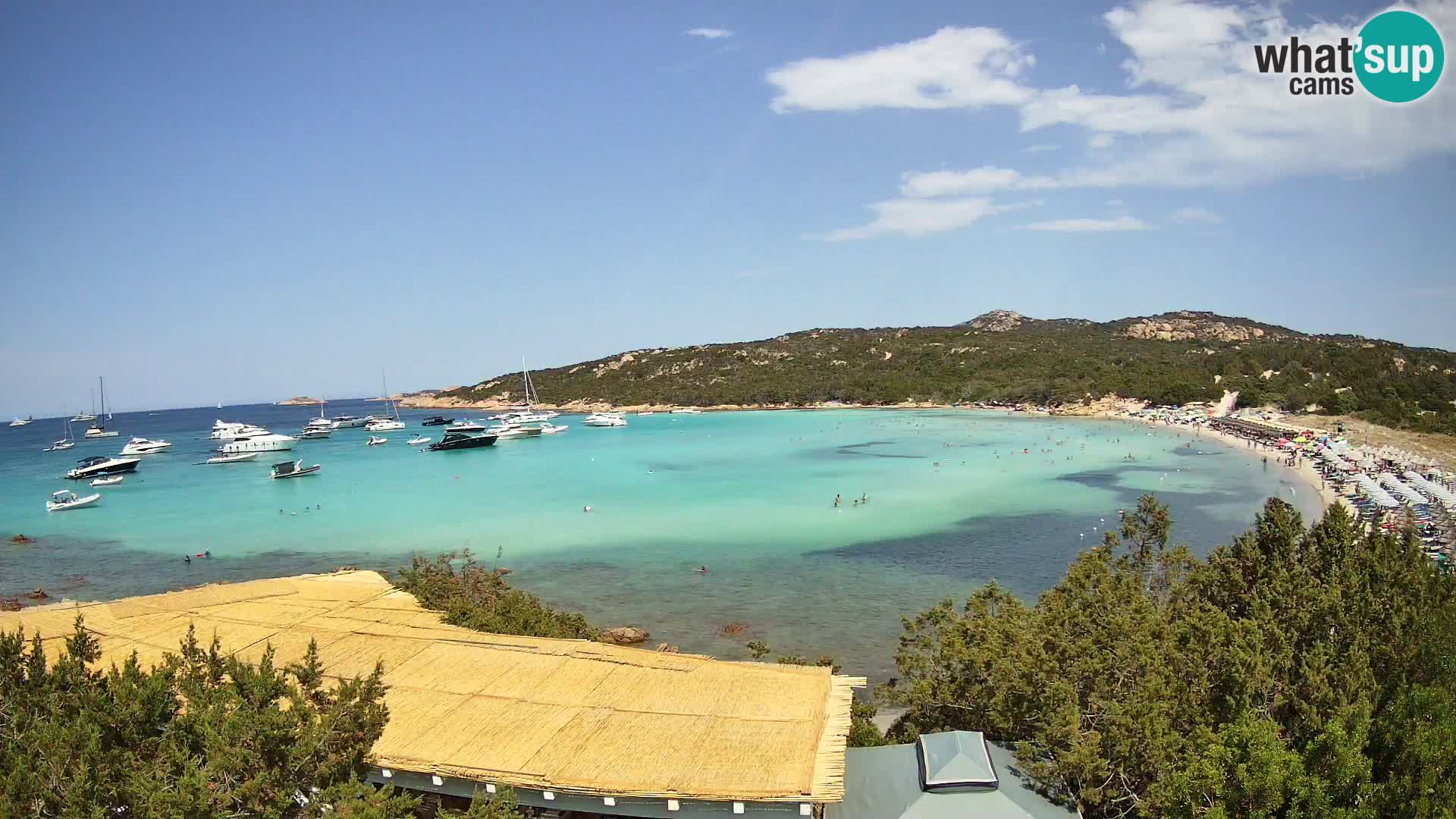 Web kamera na plaži Pevero Arzachena – Sardinija – Italija