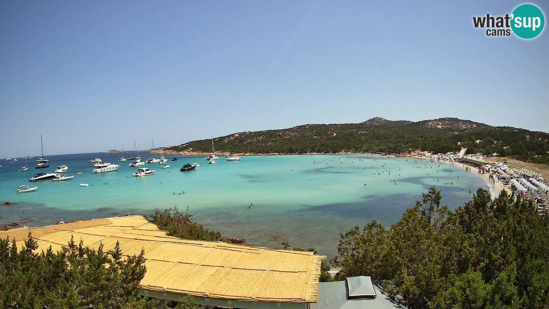 Live Pevero beach webcam Arzachena – Sardinia – Italy