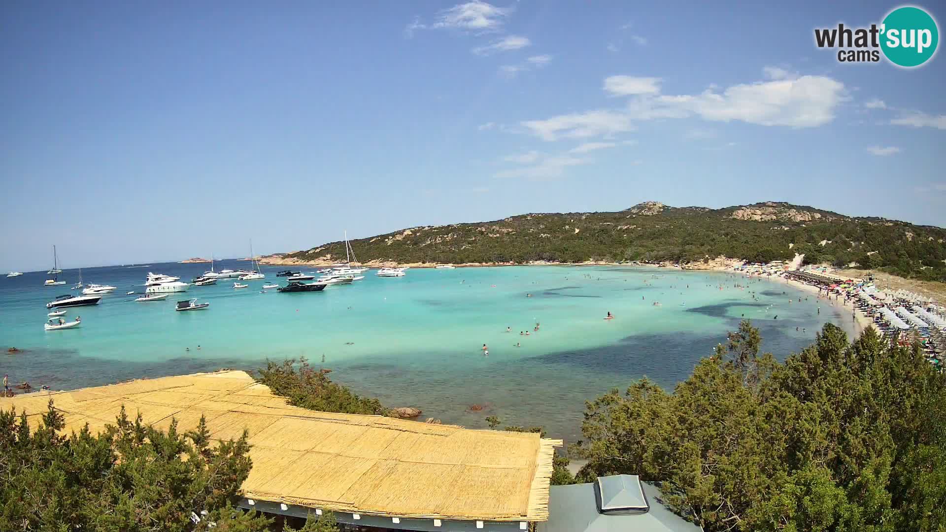 Live Pevero beach webcam Arzachena – Sardinia – Italy